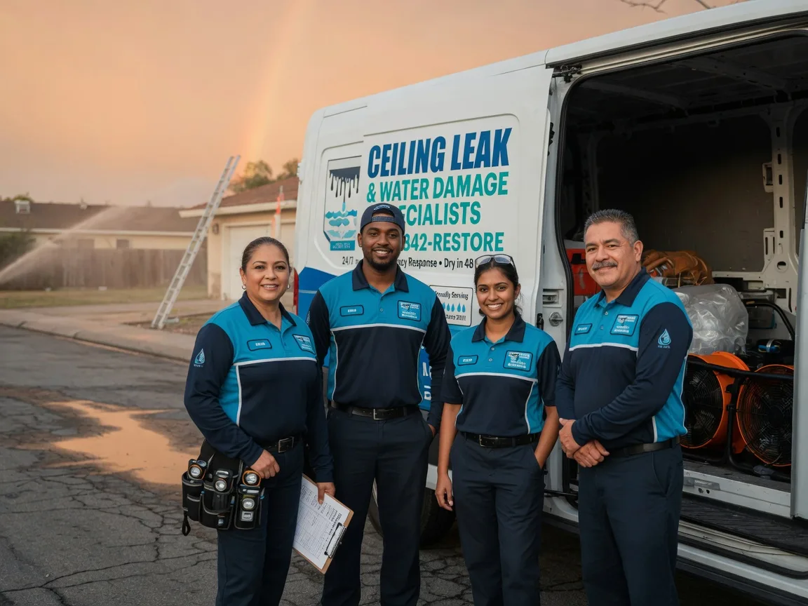 Ceiling Leak Cleanup company in Santa Fe Springs, CA